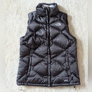 The North Face Black Puffer Vest
